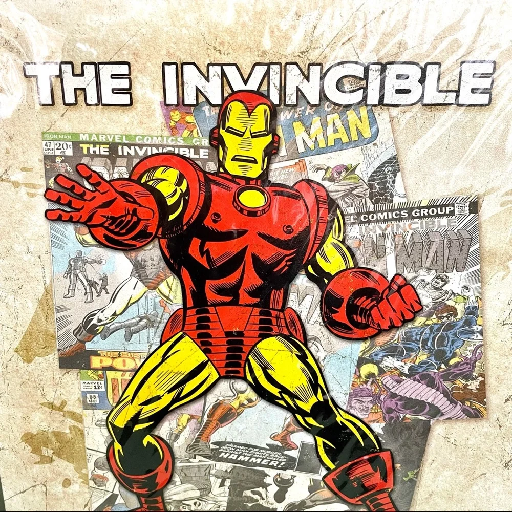 NEW Iron Man Metal Sign